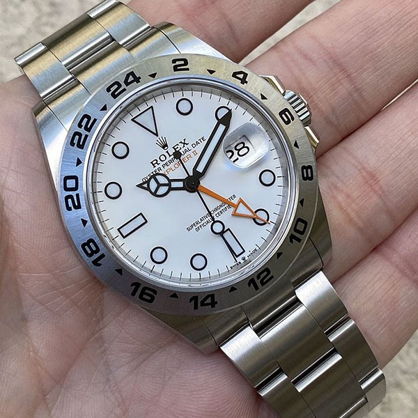 yochanBB様ご購入品 ROLEX ロレックス エクスプローラーII 226570 ブラック 保証書
