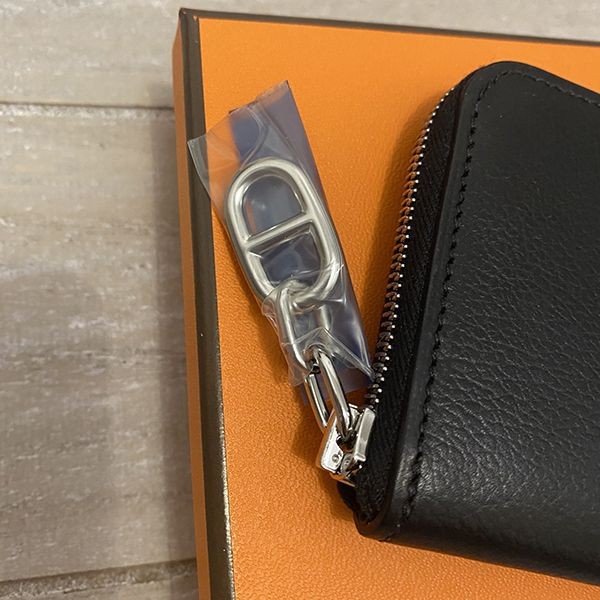 【入手困難◇】 HERMES Zipengo アンカーチェーン カードケース 入手困難◇】 HERMES Zipengo アンカーチェーン カードケース