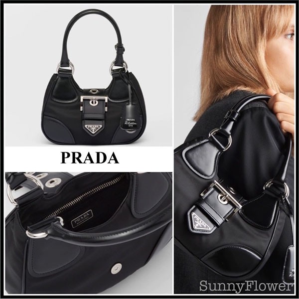 PRADA■ソフトパデッドナッパレザーミニバッグ ムーンバッグ Harper's BAZAAR Japan | プラダの新作
