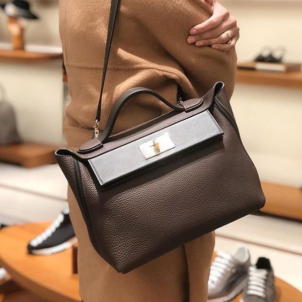 【コロンと可愛い♪】エルメス★ケリーバッグ 目玉商品!エルメス ケリー コピー奇跡のショルダーバッグ 24/24