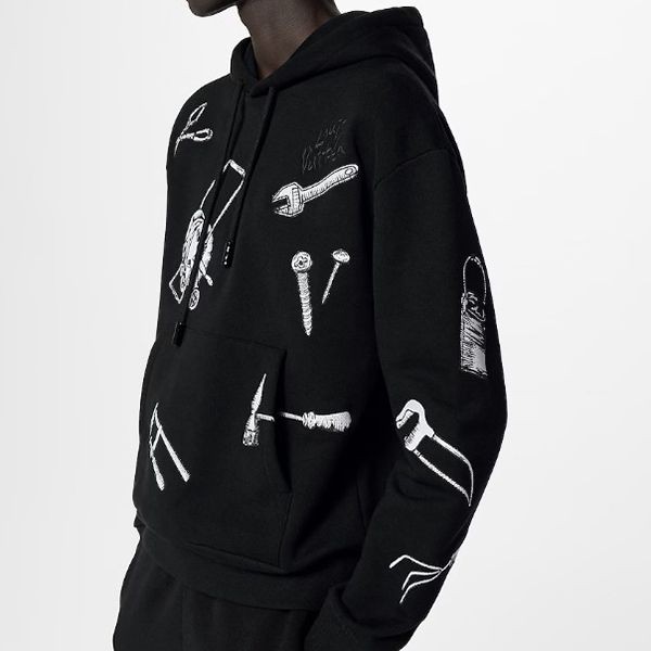 ルイヴィトン パーカー フーディ マルチツール 極美品 LOUIS VUITTON ルイヴィトン パーカー LVマルチツール