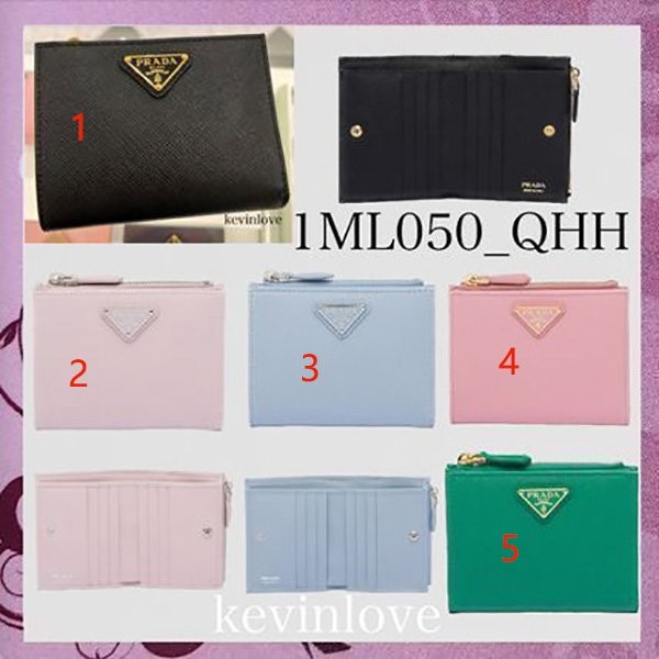 希少 現行モデルPRADA☆鑑定済☆サフィアーノ 1ML050 プラダ財布 PRADA - 希少 現行モデルPRADA☆鑑定済☆サフィアーノ 1ML050