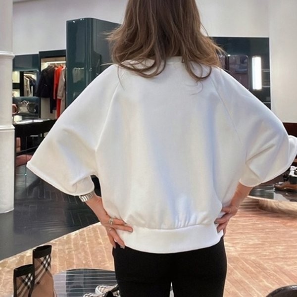 CELINE 25SS コットンフリース Triomphe スウェットシャツ CELINE 25SS コットンフリース Triomphe スウェットシャツ