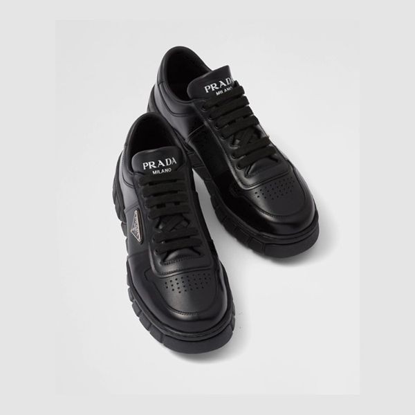 特別価格！プラダ メンズレザースニーカー コピー Leather