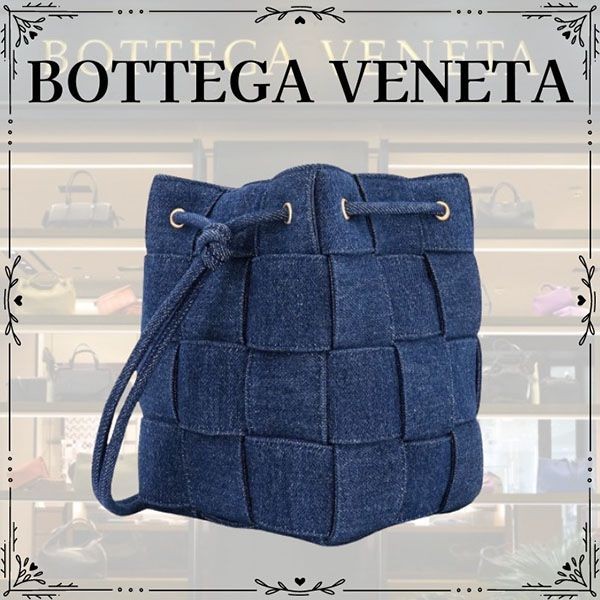 ♪VIPセール価格♪【BOTTEGA VENETA】デニム ショルダー バック セレブ多数愛用】ボッテガヴェネタ デニムショルダーバッグ