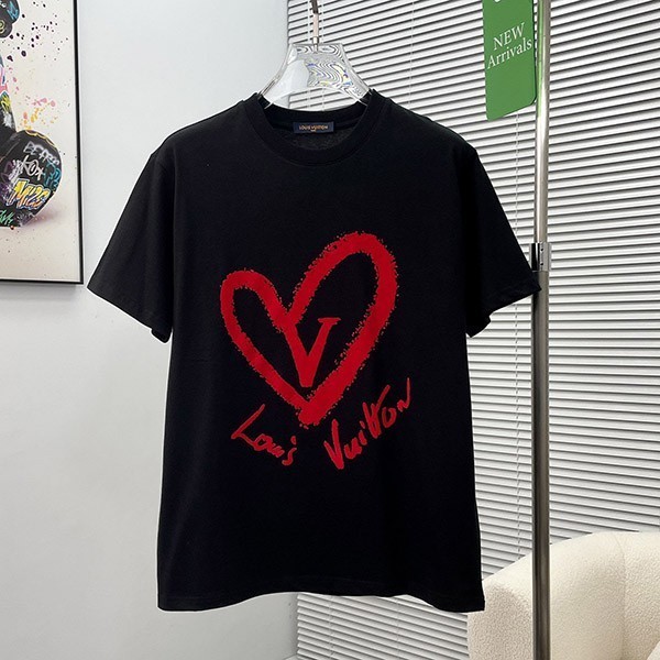 本物保証/Louis Vuitton グラディエント コットンTシャツ 2色 本物保証/Louis Vuitton グラディエント コットンTシャツ 2色