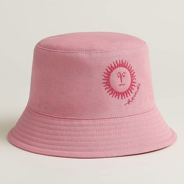 かわいくて上品♪】エルメス Gene Sunshine バケットハット 偽物