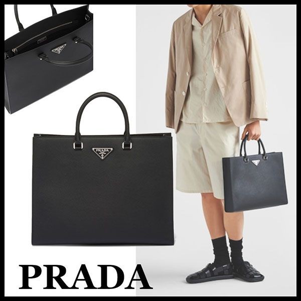 【現行品】PRADA 2VG101 トートバッグ  2way サフィアーノレザー 楽天市場】プラダ PRADA サフィアーノレザー トートバッグ