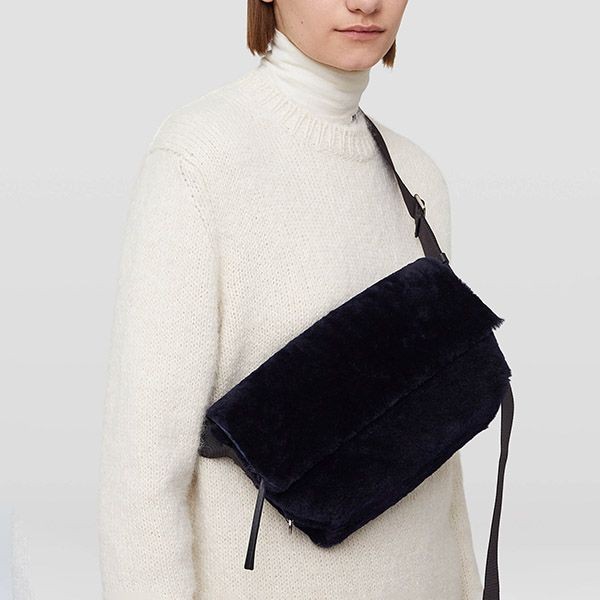 ☆人気☆【Jil Sander】☆Small クロスボディレザーバッ.グ☆ ジルサンダー 偽物 スモール クロスボディバッグ ラムレザー2色