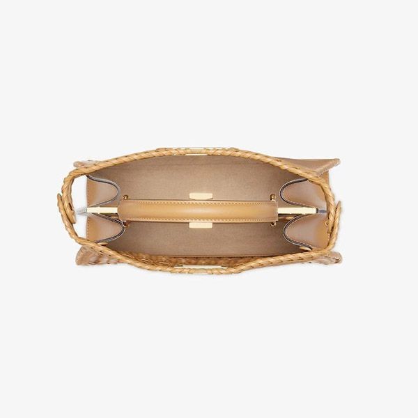 【関税込】FENDI ピーカブー ISeeU スモール ブラウンレザー ピーカブー ISeeU プチ カーフレザー ブラウン | Fendi