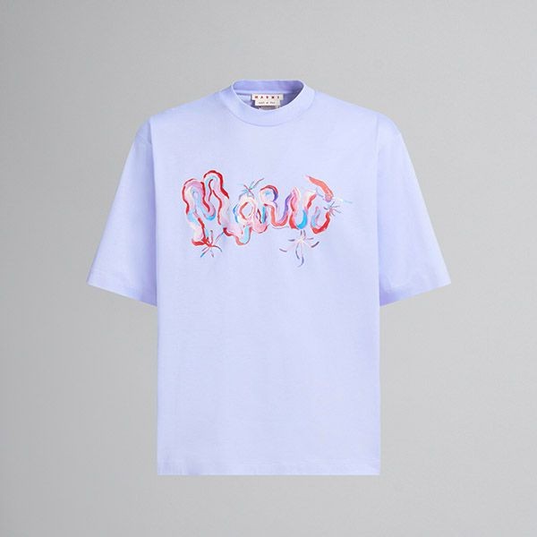 ★Marni★ ロゴプリント クルーネックTシャツ 楽天市場】MARNI マルニ Tシャツ THJET49EPH USCS11 メンズ