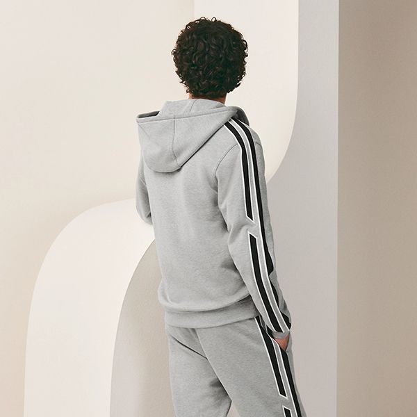 軽やかな着心地♪【HERMES】フーデッドジップアップ パーカー エルメス 偽物 フーデッドジップアップ パーカー ランH 4色