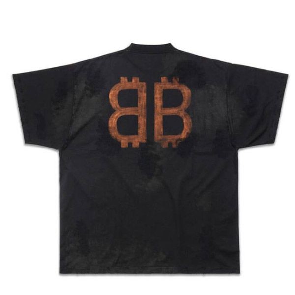 すぐにお届け バレンシアガ CRYPTO オーバーサイズ Tシャツ バレンシアガ CRYPTO Tシャツ 偽物 オーバーサイズ