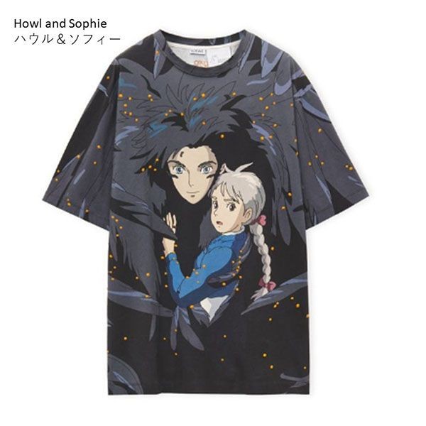 激安価格！限定コラボ ロエベ×ジブリ ハウルの動く城 Tシャツ
