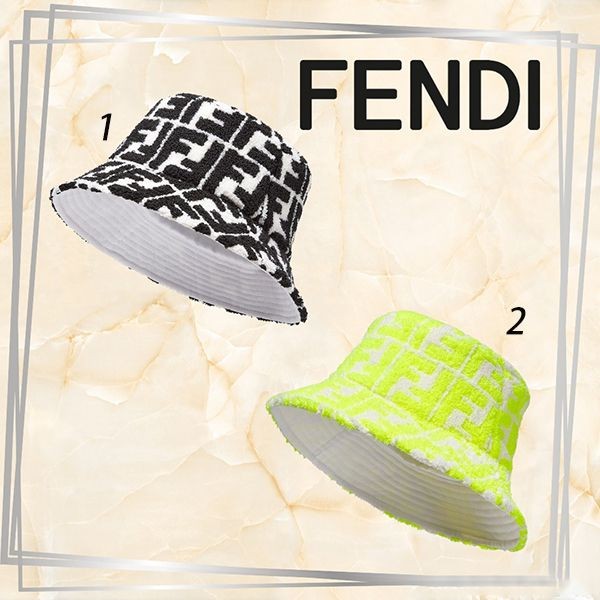 FENDI☆FFモチーフ ロゴ バケットハット【国内・関税込】 【公式通販】