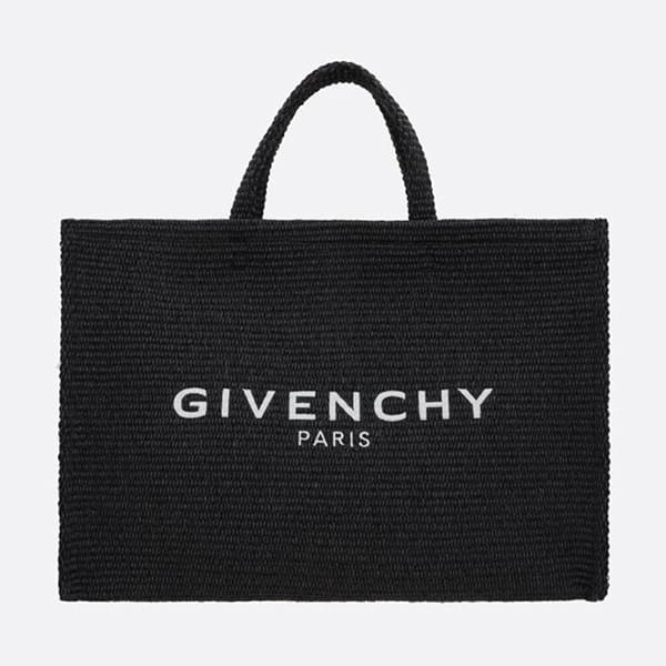 ジバンシィ☆G-Tote ラージ ラフィア トート かごバッグ 偽物 2