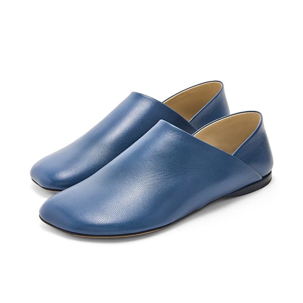 【Loewe】おもちゃの革製スリッパ ロエベ TOY トイ スムース レザースリッパ 偽物 6色 L814466X22