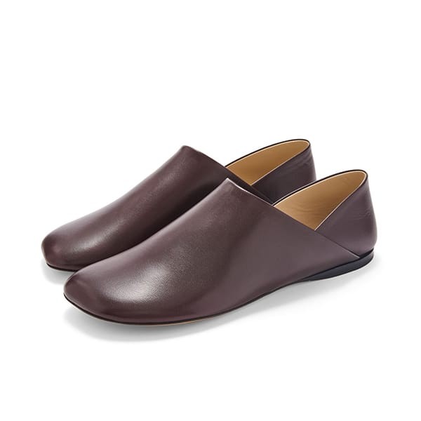 ◆LOEWE◆Toy メタリックレザースリッパ パンプス トイ パンプス（ゴート） レッド - LOEWE