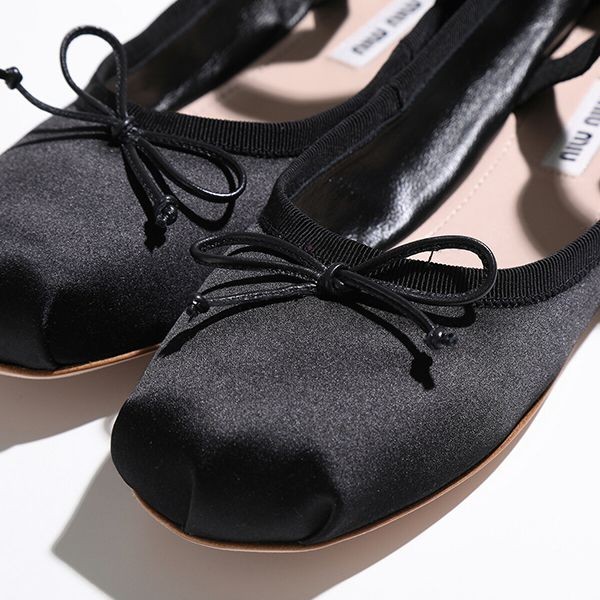 MIUMIU バレエシューズ 5F794DFA005 QU6 パンプス miu MIUMIU ミュウミュウ バレエシューズ 5F794DFA005 QU6