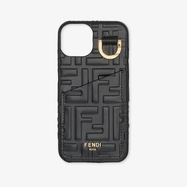 FENDI ROMA スマートフォンケース ツートンレザー MARC