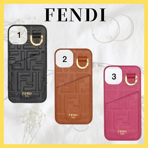 FENDI - FENDI ROMA  スマートフォンケース ツートンレザー MARC FENDI ROMA スマートフォンケース ツートンレザー MARC