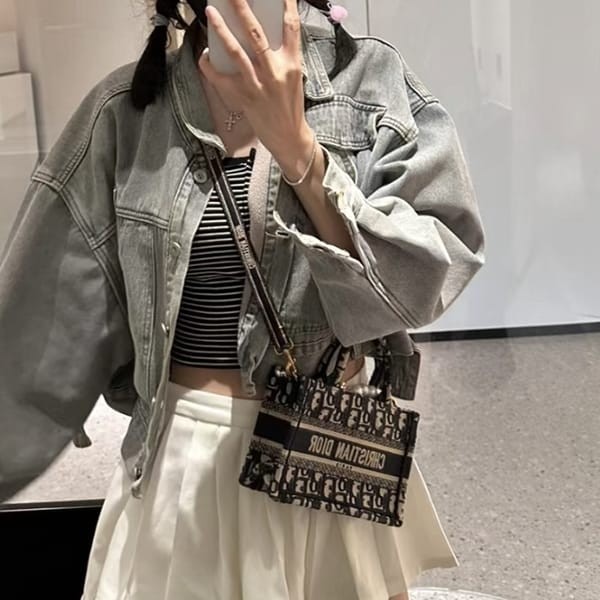 【エレガント☆】DIOR BOOK TOTE ミニ ショルダーバッグ dior ブック トート ミニ ディオール ショルダー バッグ