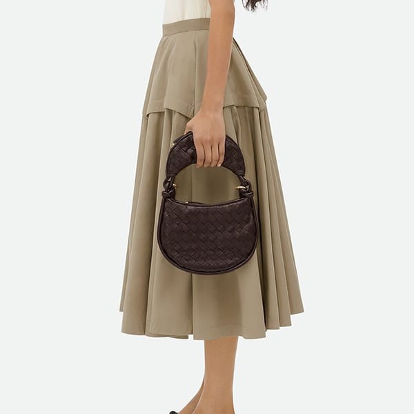 直営店☆BOTTEGA VENETA☆人気♪Gemelli レザーショルダーバッグ Bottega Veneta Gemelli ボッテガヴェネタ スモール ジェメッリ