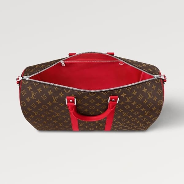LOUIS VUITTON ルイヴィトン ボストンバッグ 赤 4500225L0073 LOUIS VUITTON ルイ・ヴィトン ボストンバック キーポル45