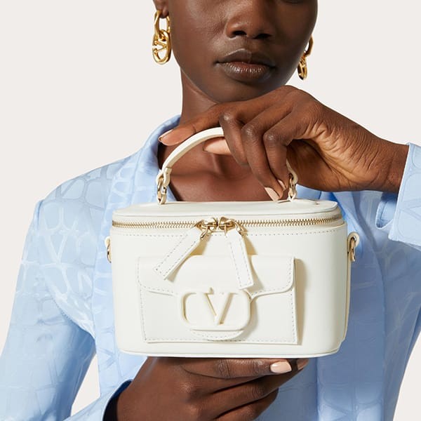 【VALENTINO】ロコ カーフスキン ミニ ハンドバッグ ロコ カーフスキン ミニ ハンドバッグ for ウィメンズ インチ