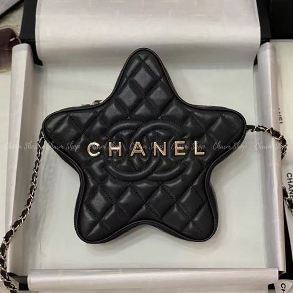 超レアな星型バッグ♪【CHANEL】 ラムスキン ショルダーバッグ 超レアな星型バッグ♪】シャネル ショルダーバッグ コピー