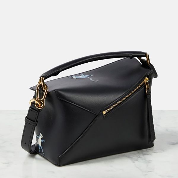 Loewe⭐︎ロエベ⭐︎ボストンバッグ 黒 約60ｘ18ｘ28cm 正規品タグあり ウィメンズ ラグジュアリーバッグ - LOEWE