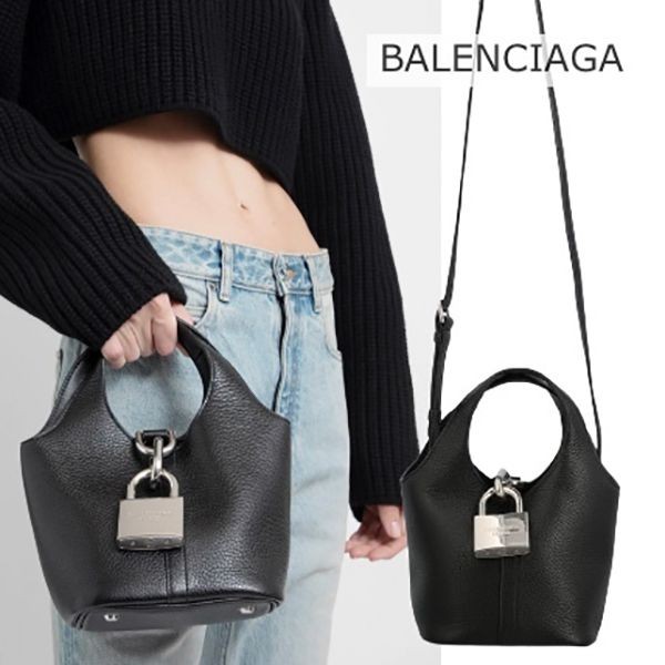 お買い得!!★ バレンシアガ ★ Locker S ホーボー バッグ バレンシアガ locker hobo bag S バッグ スーパーコピーレザー