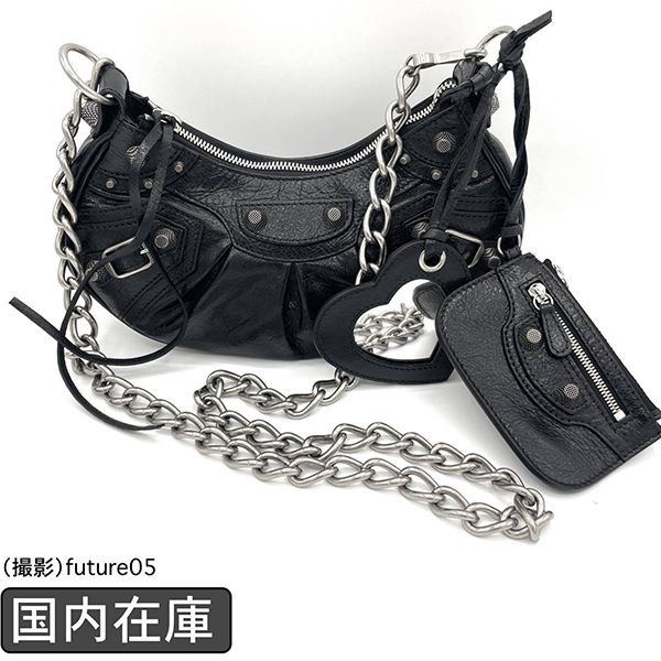 欲しい♡超限定♪バレンシアガ Le Cagole XS コピーレザー