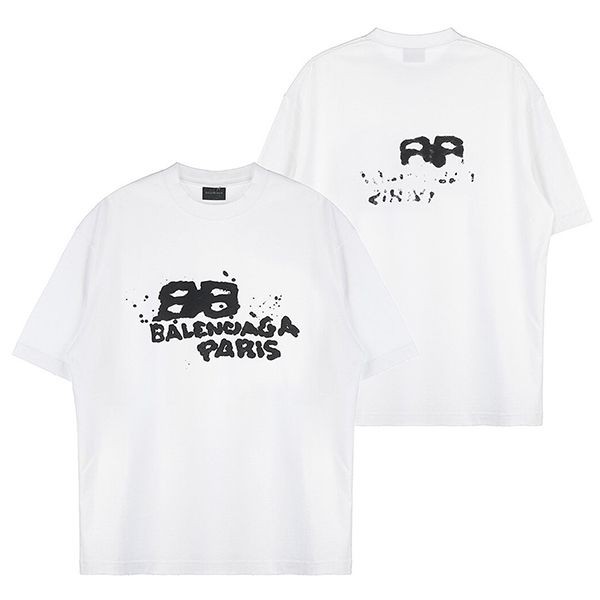 バレンシアガ HAND DRAWN BB ICONTシャツ 偽物bb04162|スーパー