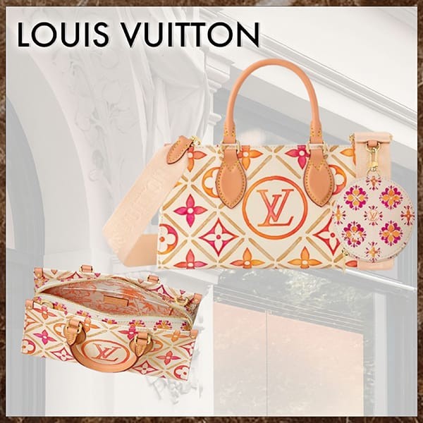 【国内発送】 LOUIS VUITTON オンザゴー EW 新モデル すぐ届く Louis Vuitton オンザゴーEW モノグラム 2WAY