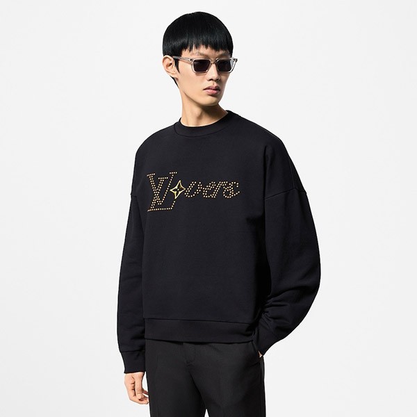 人気★【Louis Vuitton】クルーネックスウェット トレーナー ルイヴィトン スウェット 偽物 クルーネック 1AFVAO|スーパーコピー