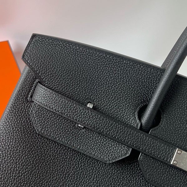 バーキン40 風 エルメス トゴ ブラック シルバー金具 w24101403