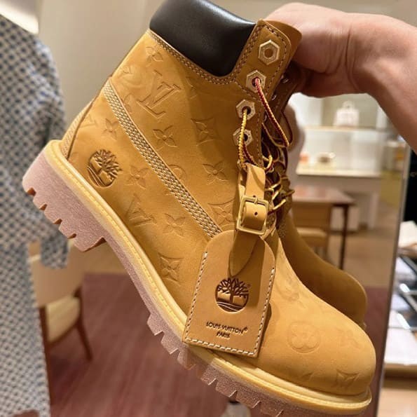 関税なしルイヴィトン x timberland☆アンクルブーツ 6-in