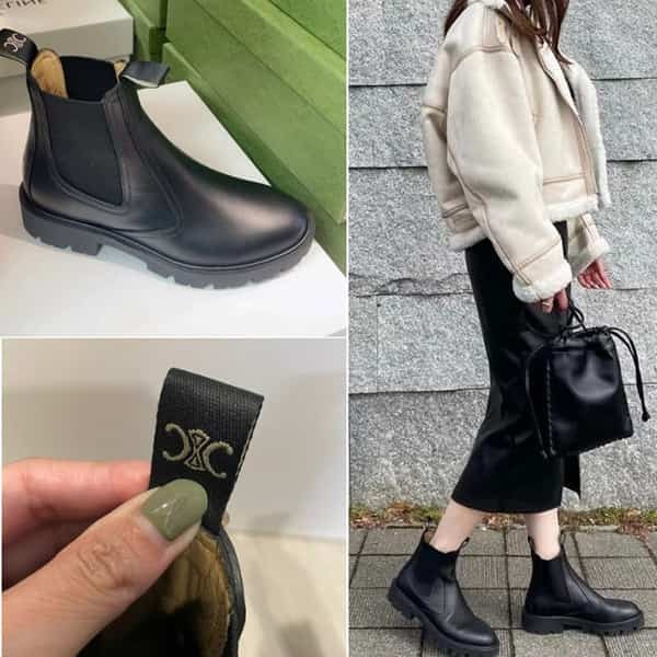 セリーヌ CELINE ブーツ マーガレット チェルシーブーツ