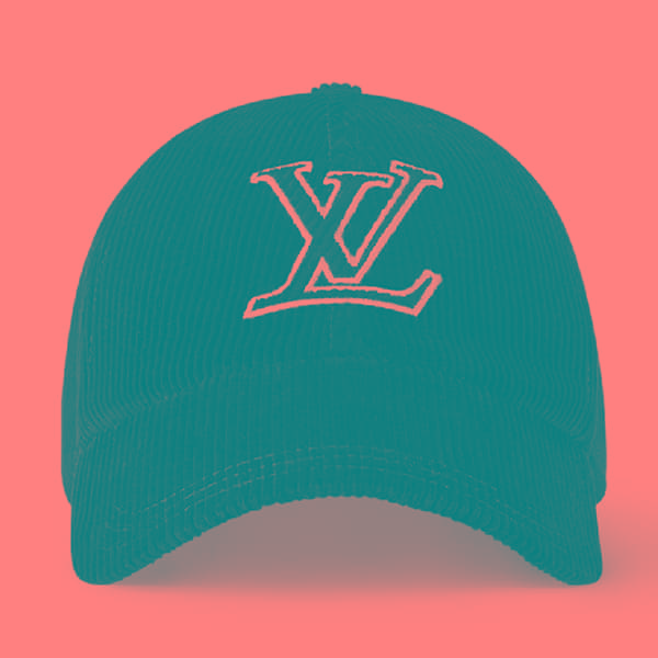 LOUIS VUITTON ブラック コーデュロイキャップ ルイヴィトン キャップ コーデュロイ n級品 m7752m|スーパーコピー