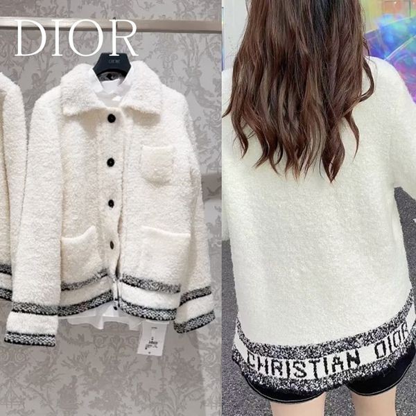 バックのロゴが可愛いポイント♡【DIOR】Caro ジャケット 新色登場☆バックのロゴが可愛いポイント♡【ディオール】Caro
