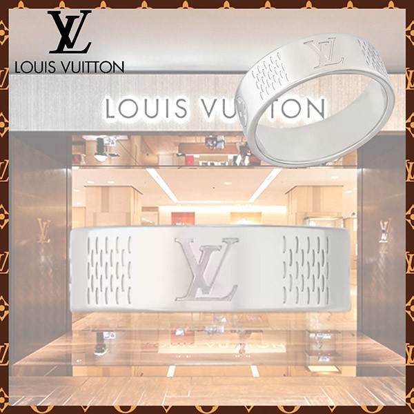 【Louis Vuitton】リング・ダミエ ステープル シン リング・ダミエ ステープル シン S00｜ルイ・ヴィトン 公式