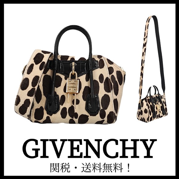 ＊GIVENCHY＊アンティゴナ トイロック レオパード バッグ アンティゴナ トイロック レオパードプリント ポニーレザー