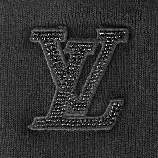 【美品】LOUIS VUITTON ソックス・LVストラス LOUIS VUITTON ルイヴィトン 靴下 ソックス・LV ストラス M5054L