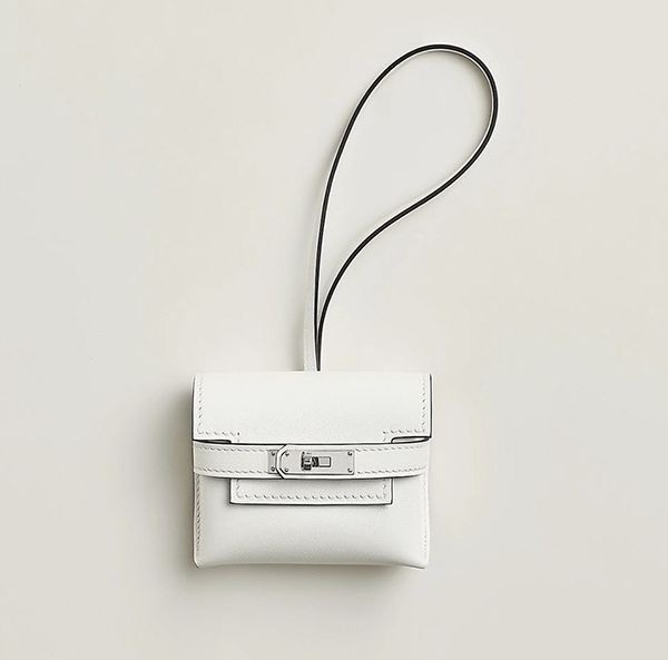 【レア商品】HERMES ケリー バック チャーム ホワイト 激安価格！エルメス ケリーバッグ チャーム スーパーコピー