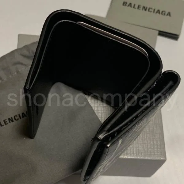 バレンシアガ◇グラフィティ 三つ折り財布 偽物 bl25423