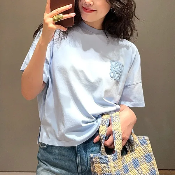 ロエベ Paulas Ibiza Tシャツ 偽物 コットン S616Y22X81