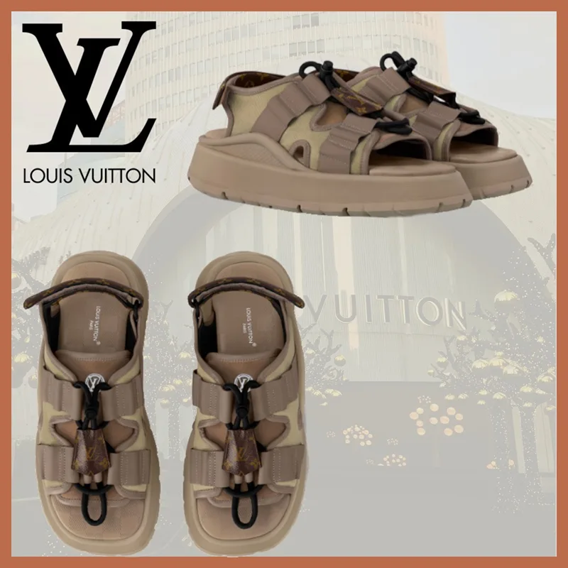 【厚底で履きやすさも◎】Louis Vuitton カメレオン サンダル louis-vuitton-chameleon-