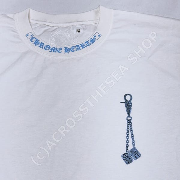 ★Chrome Hearts★ラスベガス ファウンテンブルー 限定 半袖 TEE ☆クロムハーツ N級品 ラスベガス ファウンテンブルー 限定 半袖