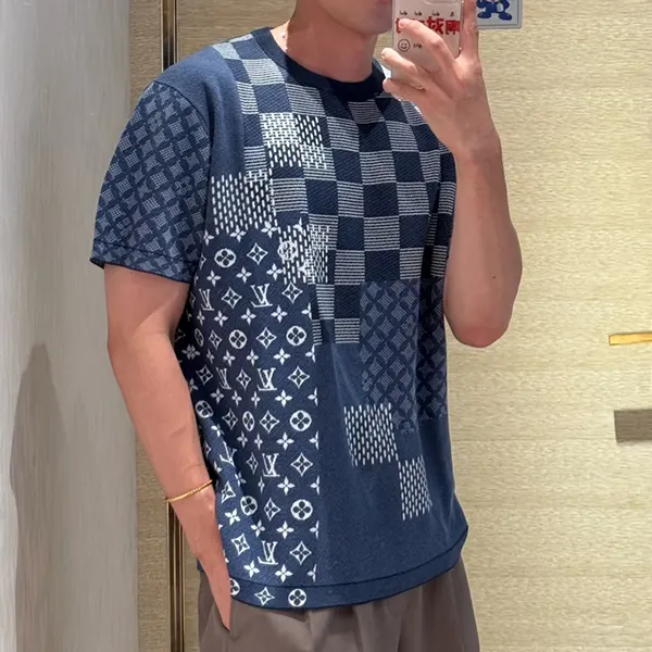 【サラッと着られる心地良さ♪】ルイヴィトン ダミエ Tシャツ ダミエショートスリーブコットンTシャツ ｜ルイ・ヴィトン 公式